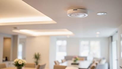 Wired or wireless fire alarm systems