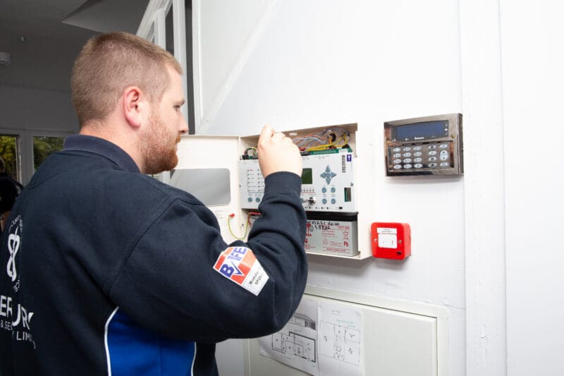 commercial fire alarm installation